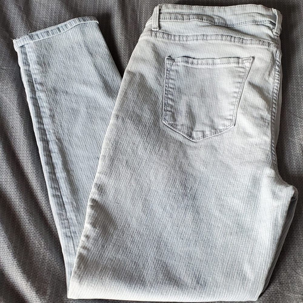 Railroad stripe jeggings